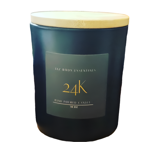 24K lux candle 10 oz-0